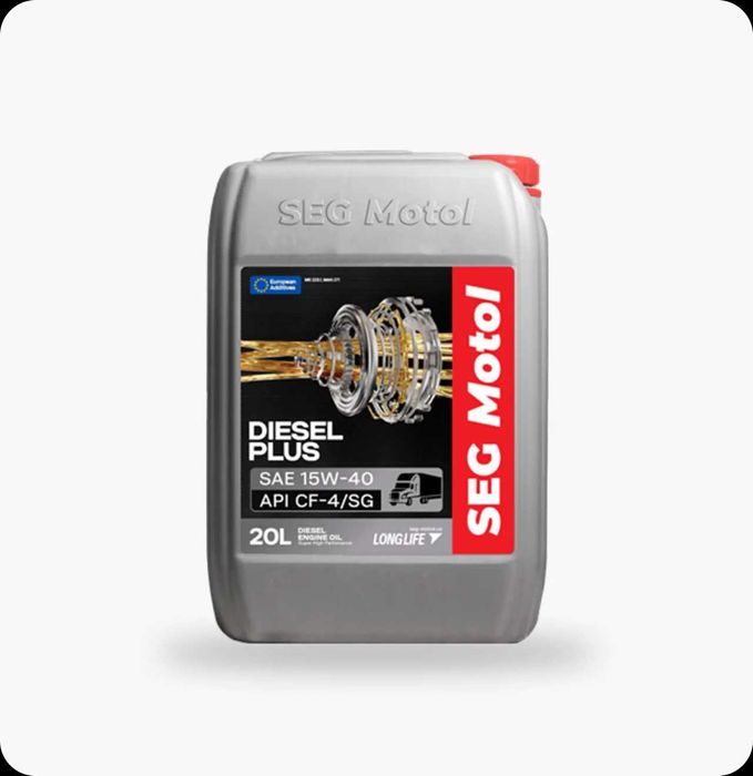 SEGMotol Diesel масло 10W-40 15W-40 20W-50 для грузовых и спецтехники