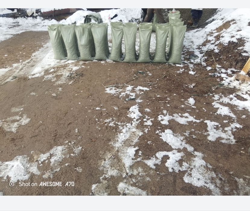 Отсев  глина. Песок