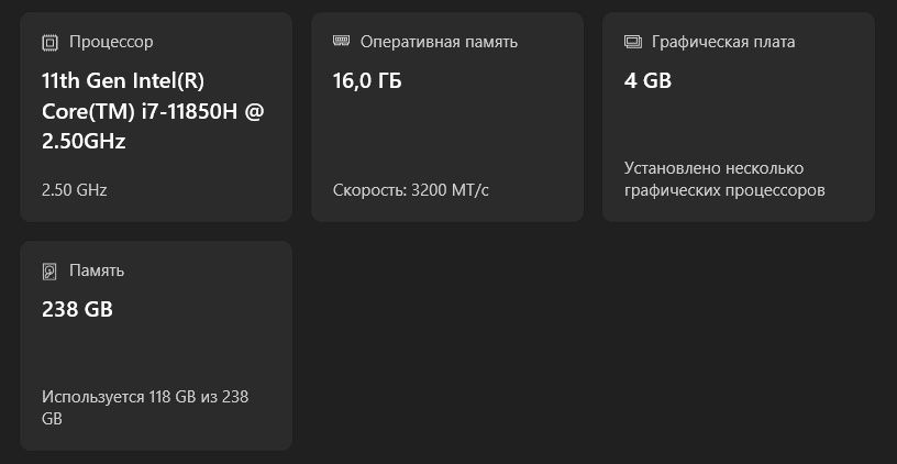Ultrabook DELL Precision 5560
• 15,6" FullHD IPS
• Intel Core i7-11850