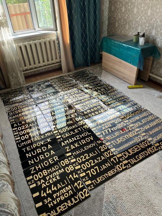 Сувенирные номер на авто