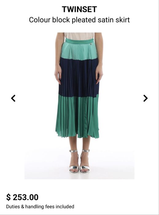 Юбка Twinset плиссированная