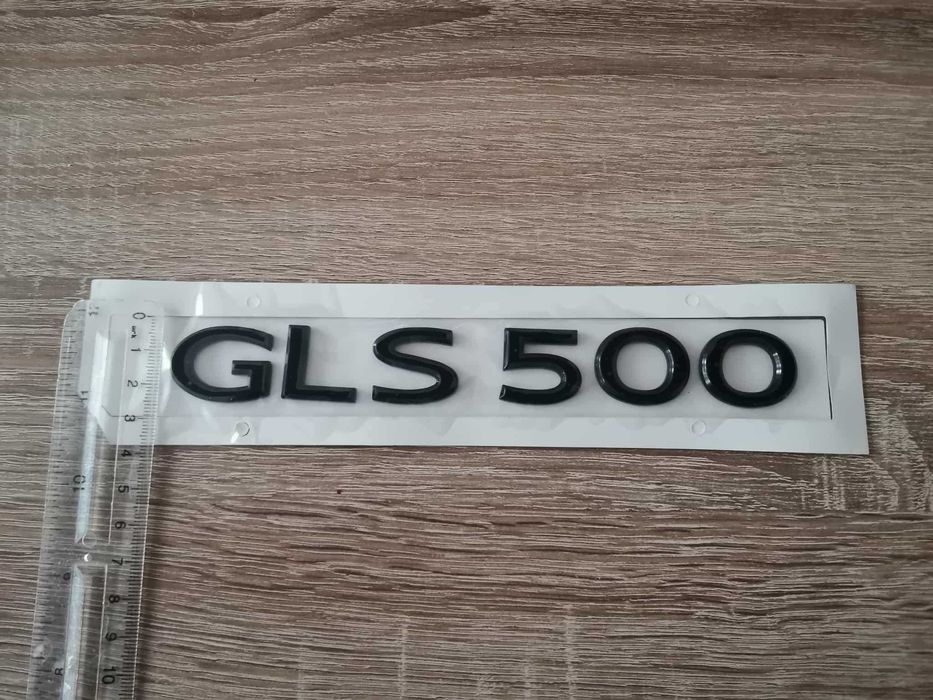 черен надпис нов стил Mercedes Benz GLS 500