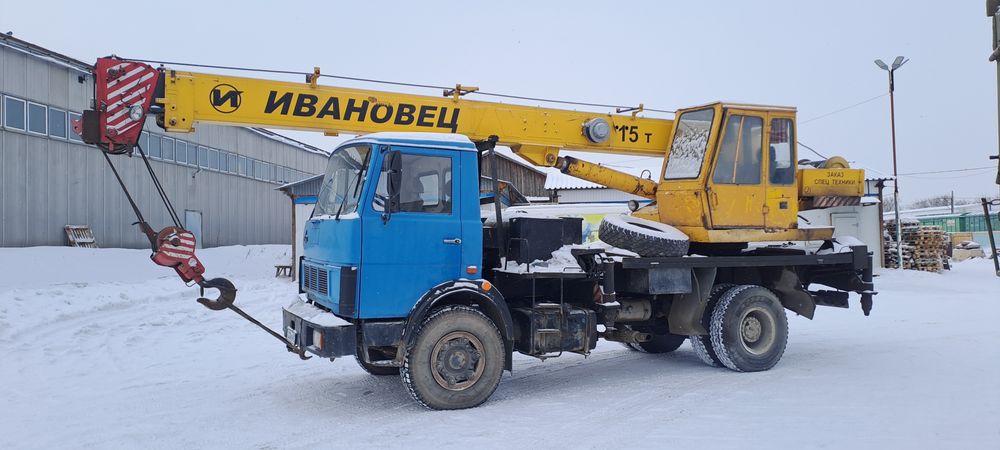 Продам автокран Маз Ивановец