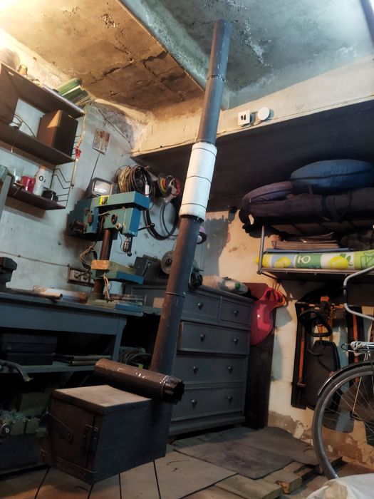 Печка походная,из нержавейки  ,труба разборная