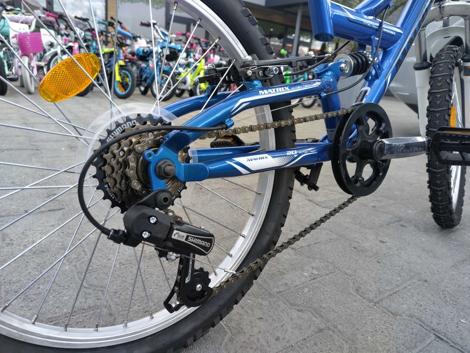 MATRIX Велосипед 20" FLASH син