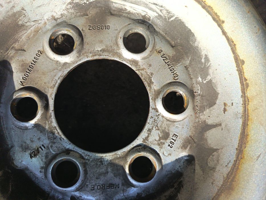 Jante tabla sprinter crater 16 6x130