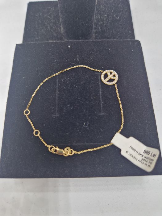 Brățara Aur 14k Greutate 1.03gr Lungime 16cm #47748