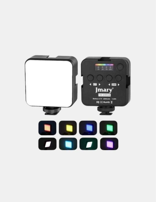 LED видеосвет Jmary FM-168RGB/ FM-69RGB/ FM 150 RGB лампа оригинал