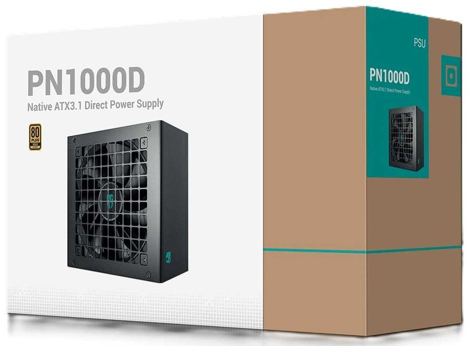 Блок питания DEEPCOOL PN1000D, 1000W 80PLUS GOLD, черный