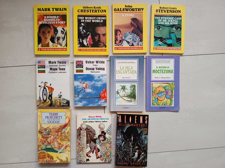 Продавам художествена литература – романи, научно-популярни  книги, чуждоезични книги, речници