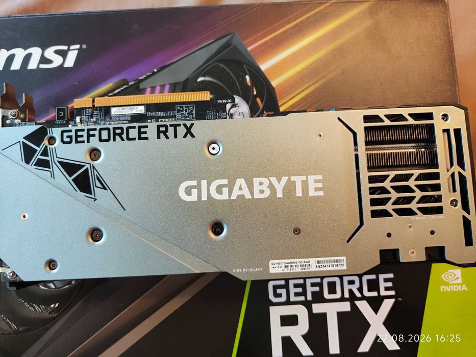 Видеокарта RTX 3070 8GB Gigabyte Gaming OC - Проблем !