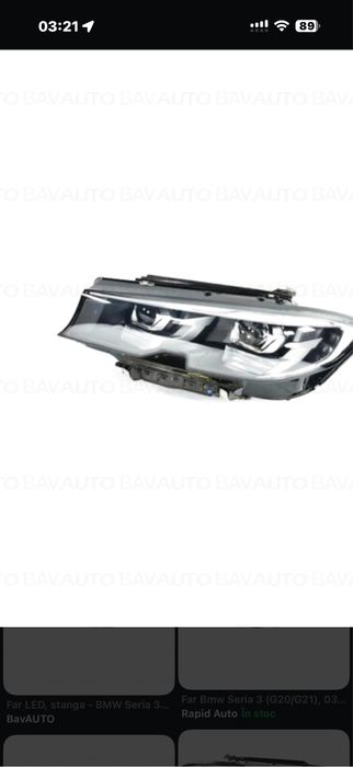 Vand faruri full led cu tot cu calculatoare , bmw g20 ,sunt in stare impecabila ,fara zgarieturi ,toate prinderile sunt intacte