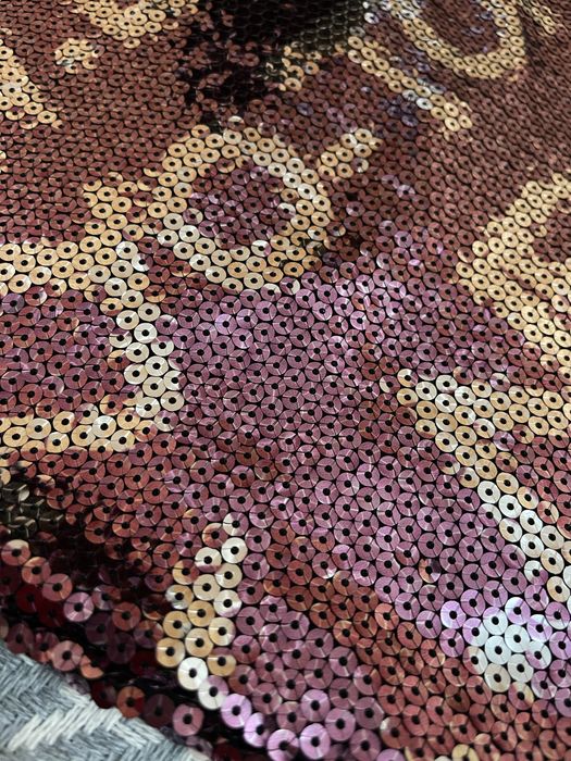 Женское мини платье с пайетками