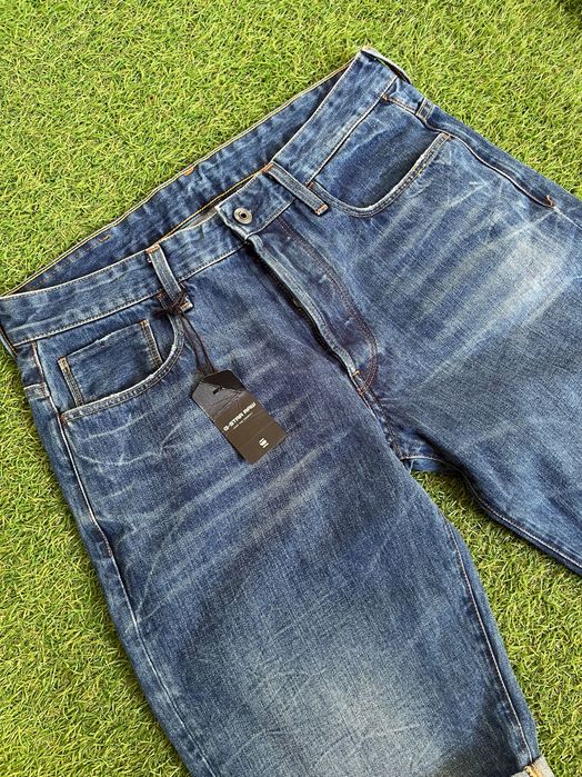 Мъжки къси дънки : G-STAR RAW 3301 Tapered 1/2 33