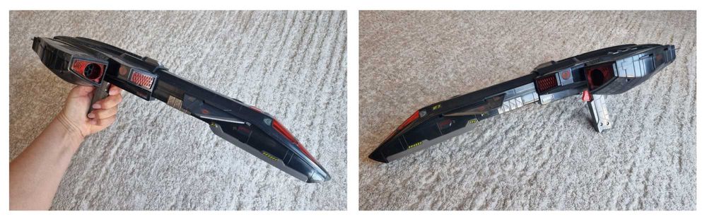 Mitraliera Nava Hasbro GI joe night raven, cu baterii, 50 cm