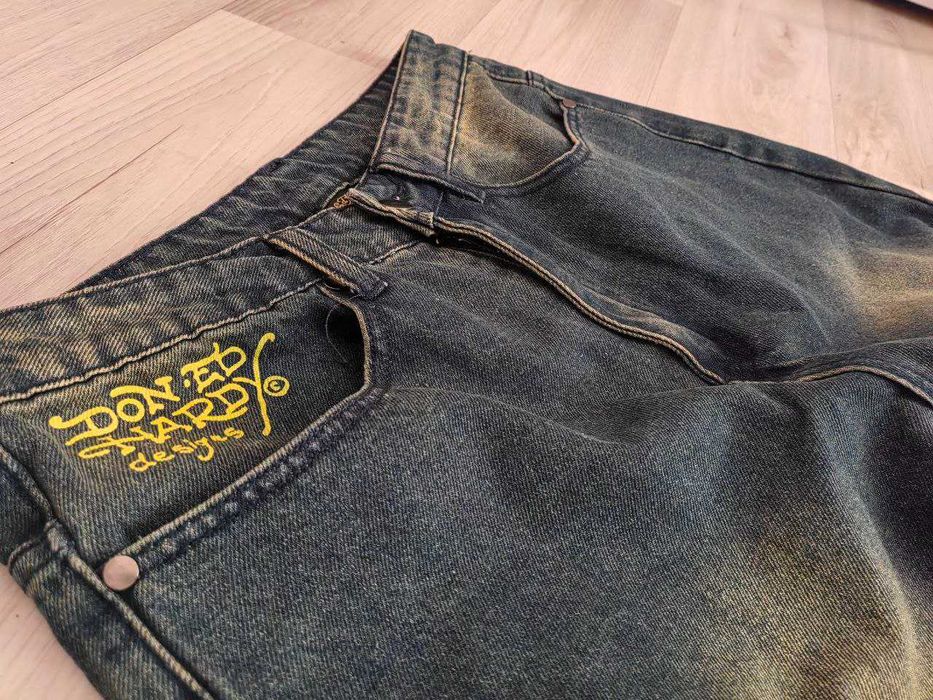 ed hardy baggy jeans