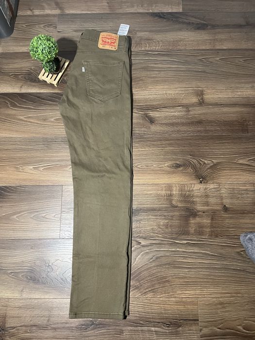 Blugi Levi's strauss 502 regular taper green 33W 32L