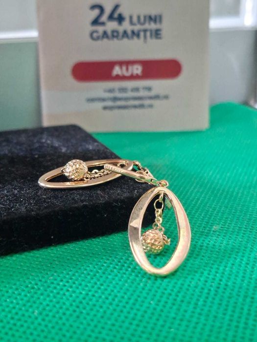 Cercei aur 14K 3.5 gr (AG44 B:6856.1)