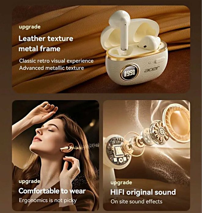 Безжични слушалки Acer