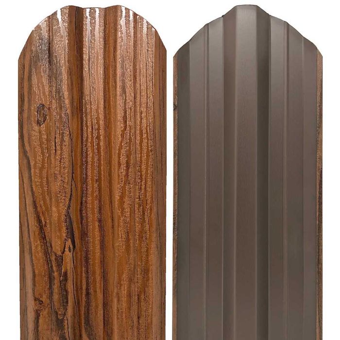 Метална ограда за двор орех-оградка за двор