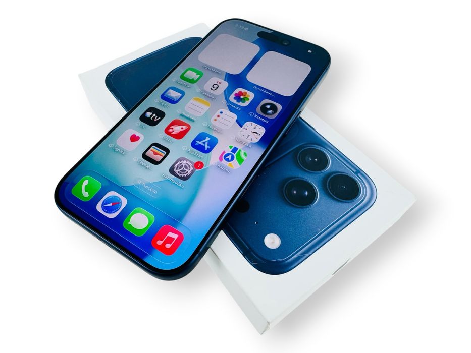 Перфектен! Apple iPhone 17 Pro 256GB Blue Гаранция!
