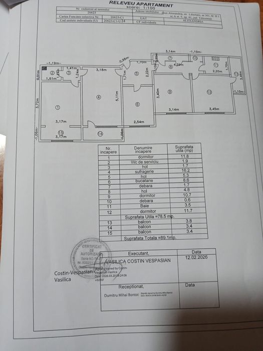 Apartament 4 camere central in alexandria teleorman