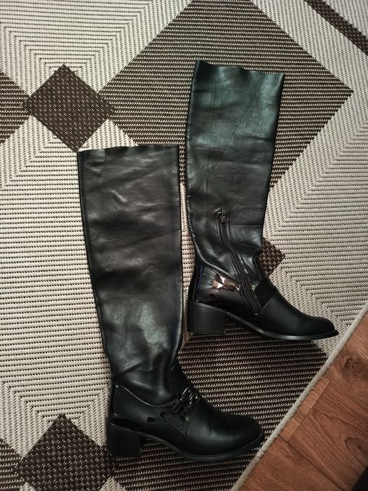 Продам сапоги натуральная кожа