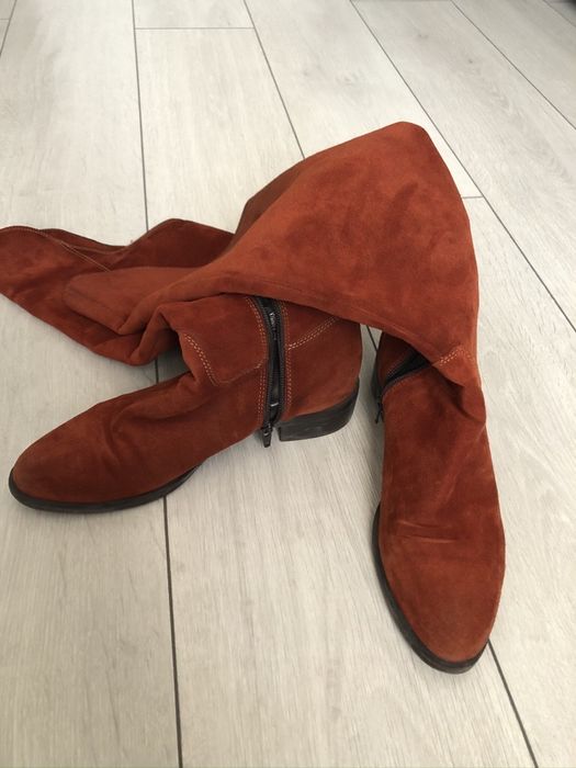 Cizme Carmens piele intoarsa m37