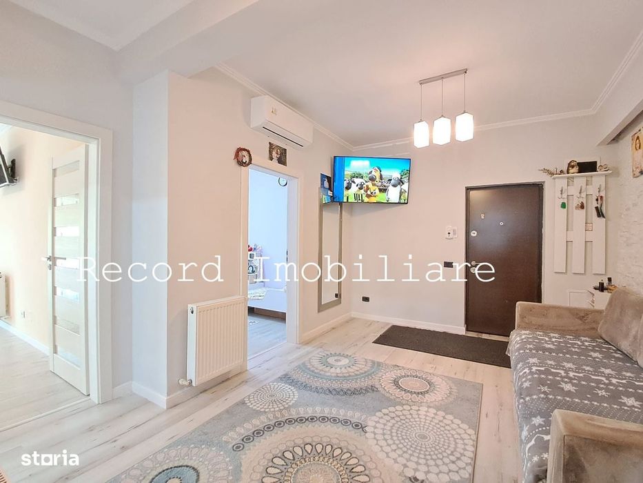 Apartament 57 mp, decomandat cu 2 dormitoare,et.1,parcare Apahida