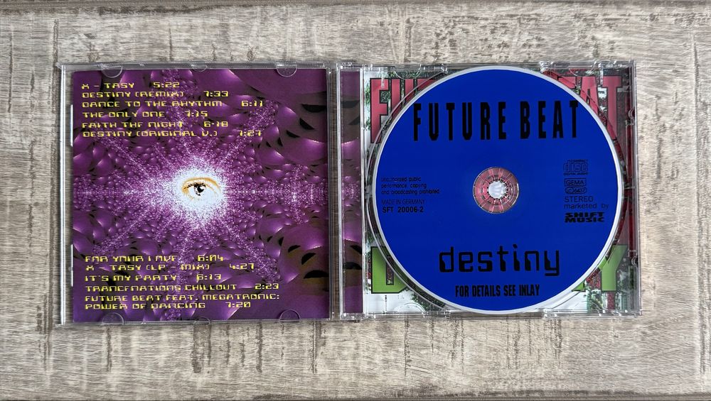 Cd original eurodance - Future Beat – Destiny 1994