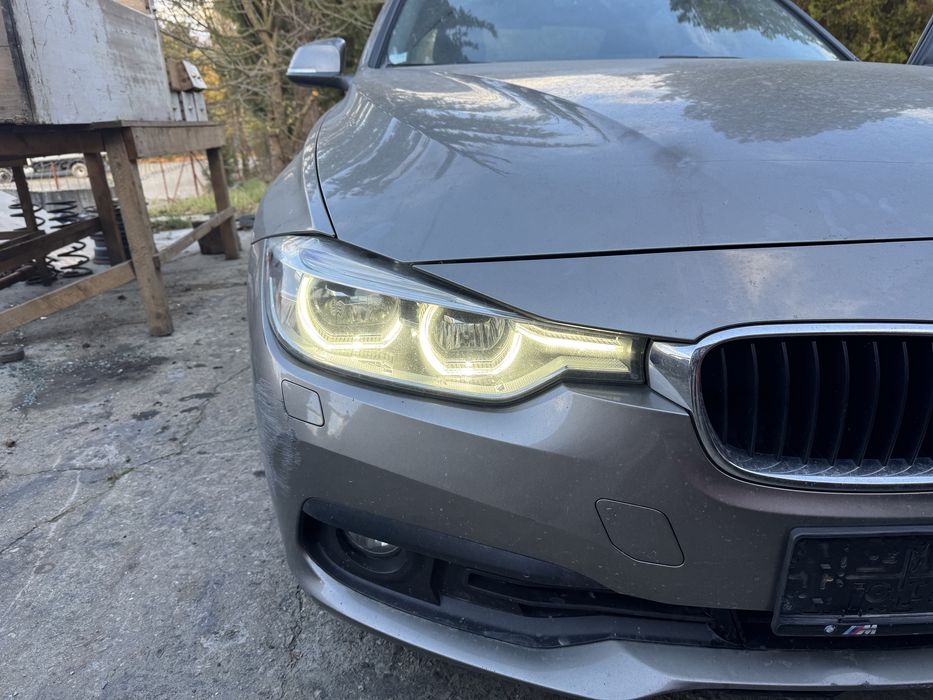 Fata completa BMW Seria 3 F30 Facelift 2017 pachet Luxury, Faruri LED