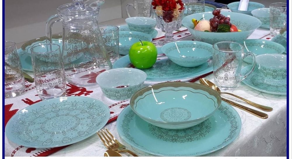 Luminarc naborlar Osartiment mavjud zavod ishlab chiqarish. 6kishi 46t