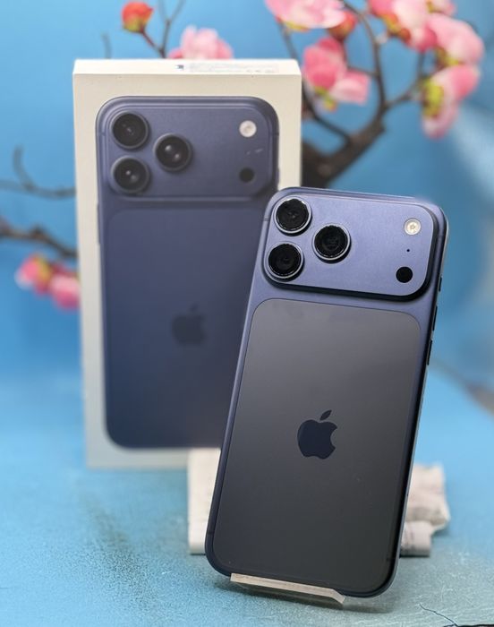 ГАРАНЦИОНЕН!!! Apple iPhone 17 Pro Max, 512GB, 5G, Deep Blue