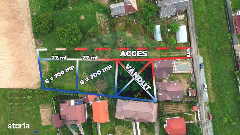 Parcela Teren Intravilan - Strada Mihai Eminescu