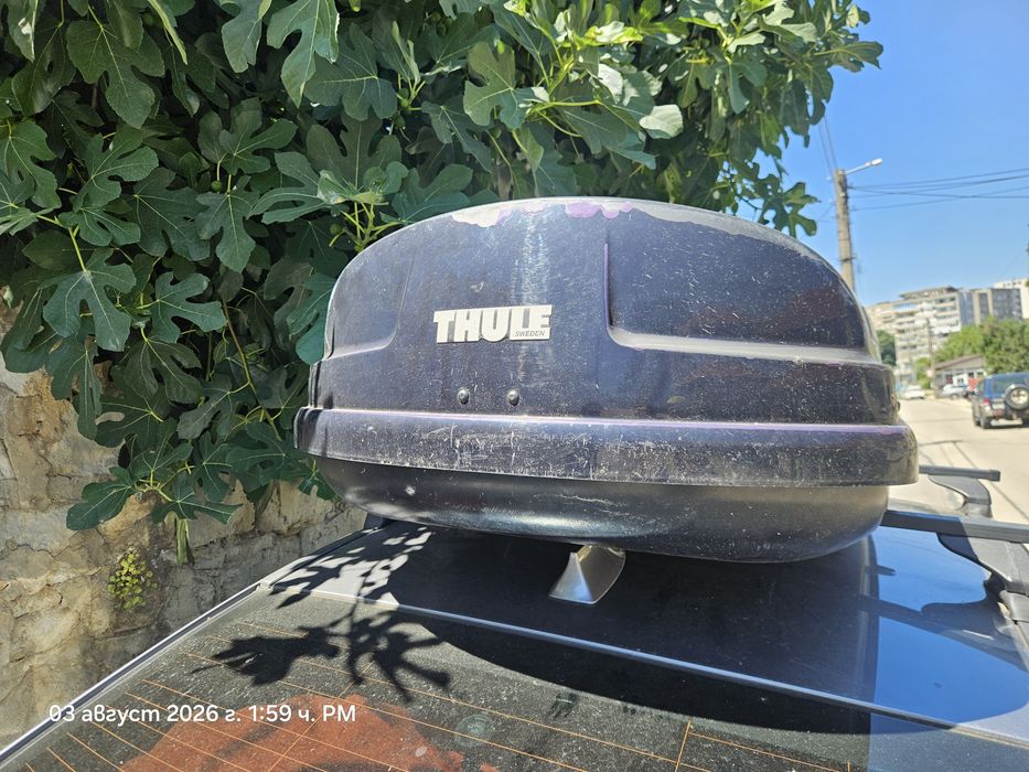 Thule roof box  кутия куфар за багаж за покрива на автомобила Автобокс
