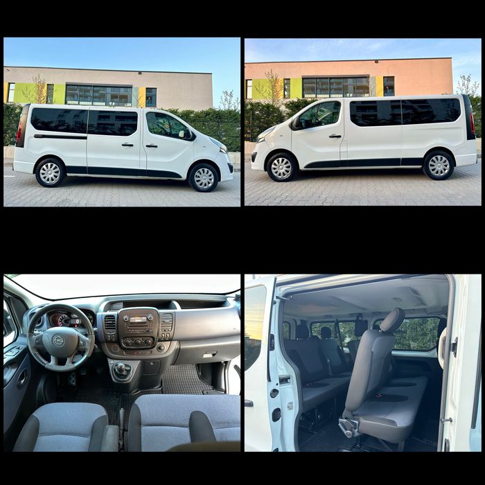 Opel Vivaro 1.6 CDTI 125CP 8+1 LOCURI Varianta Lunga