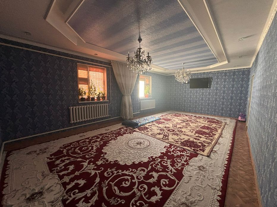 Кілем 8×4 Бело-красное