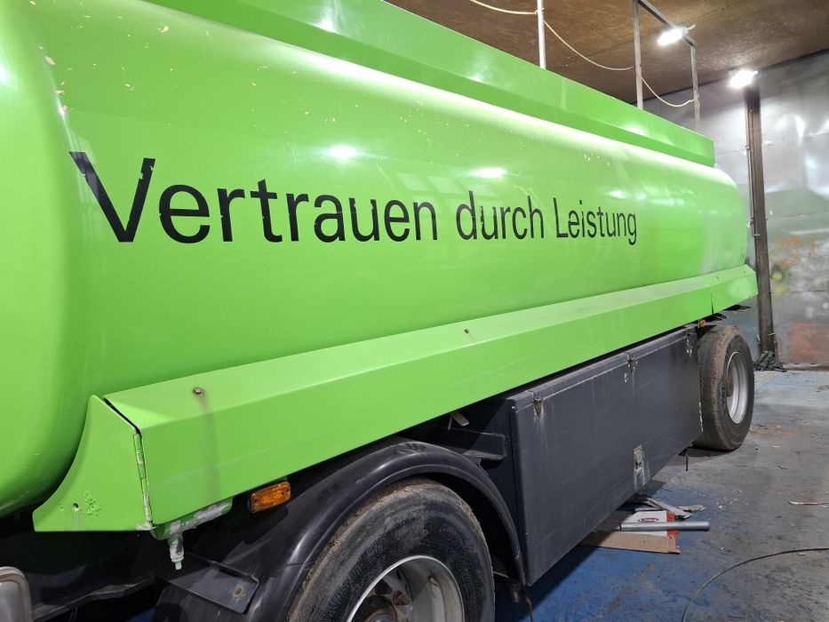 Cisternă 18000l aluminiu pe arcuri cisternă apă  Bazin apă pe stoc