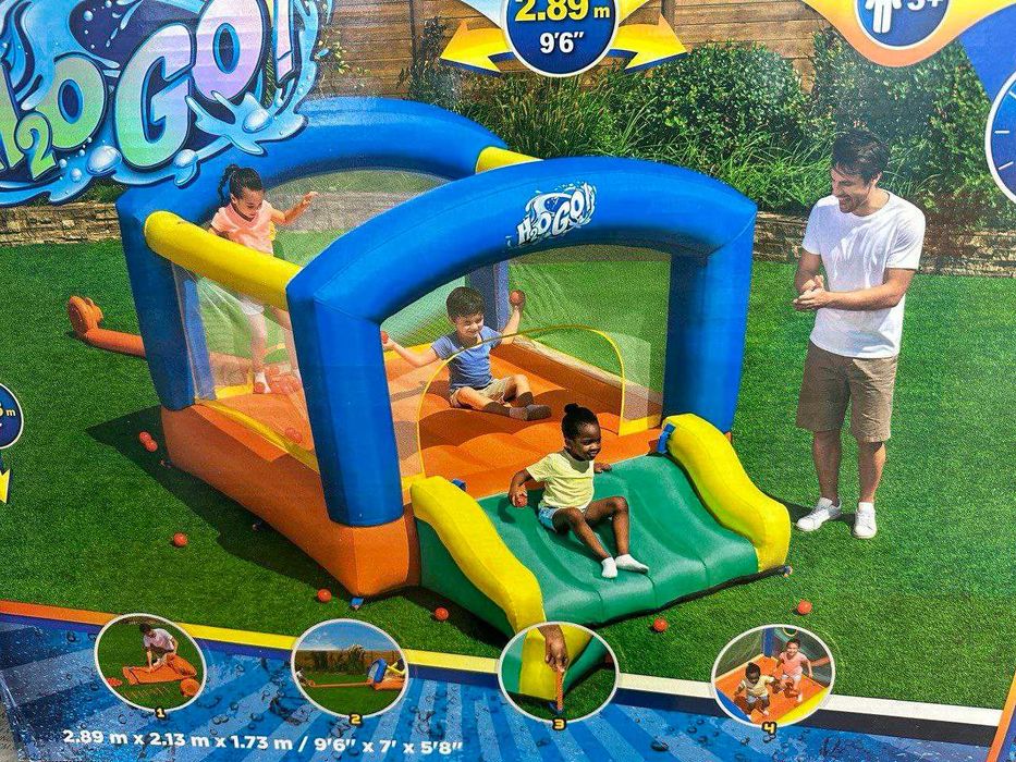Батут надувной Bestway 53427 размер 289x213x173 см доставка бесплотна