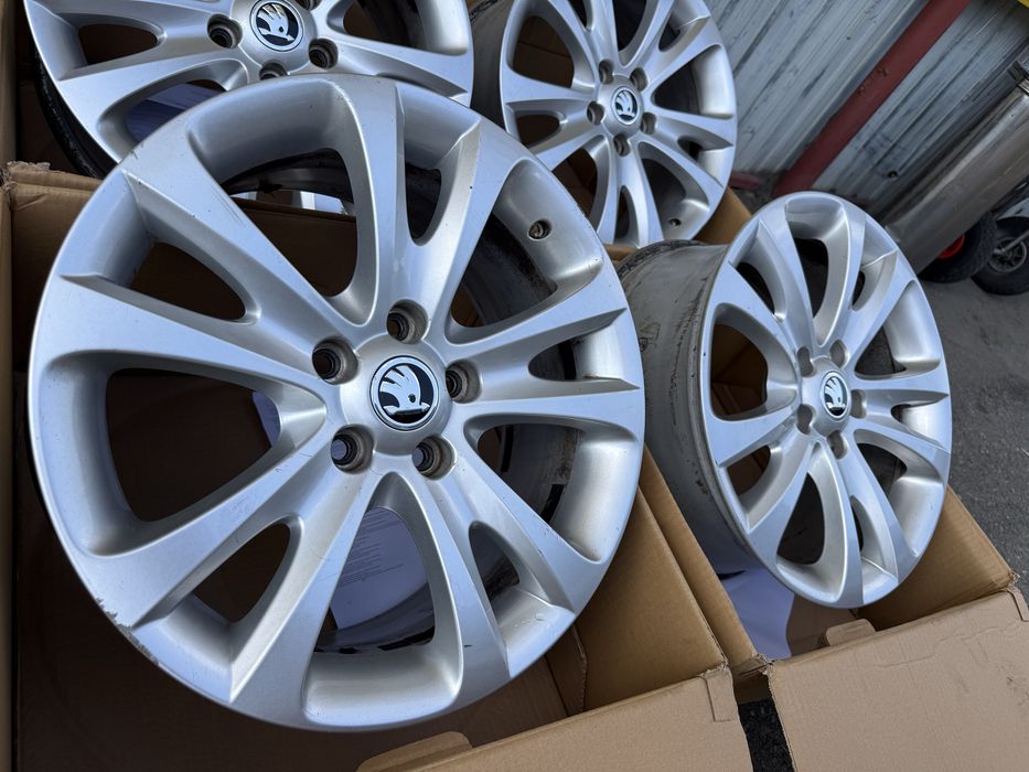 Jante aliaj originale SKODA Octavia Superb Karok - 5x112 R17