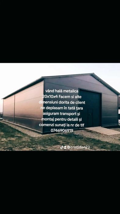 Vand hale metalice 11x20x4