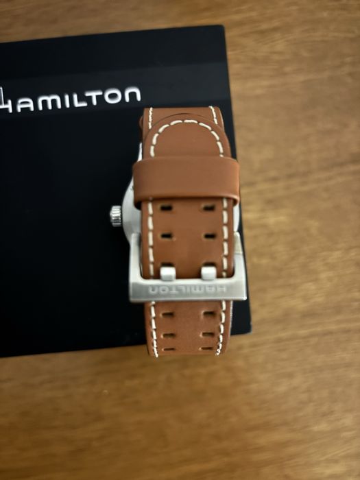 Vând ceas Hamilton Khaki Officer Automatic, 44 mm