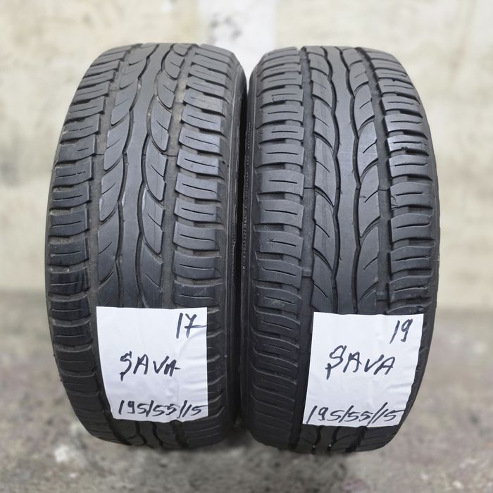2×195/55/15.VARA.SAVA.Stare excelenta.