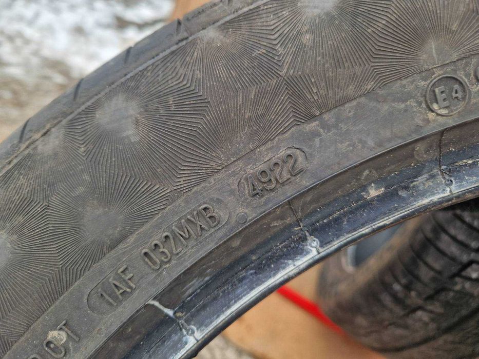 2 Continental R20 255/45 Летни гуми  DOT4922