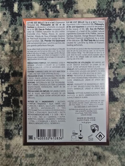 parfum La vie est belle - Lancome 75 ml edp