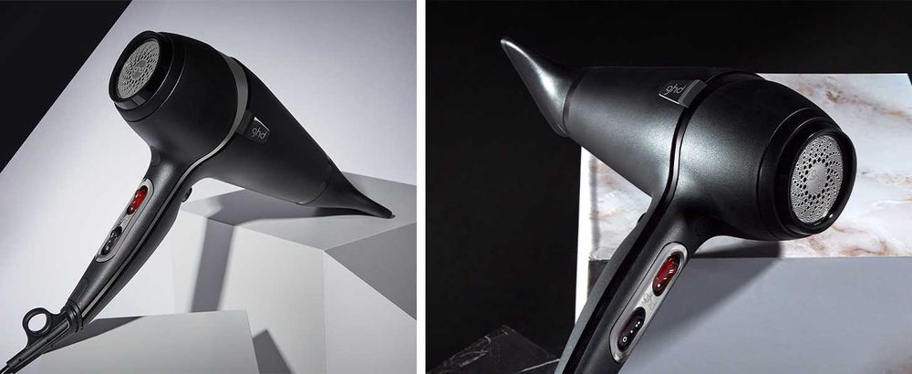 Професионален сешоар за коса GHD Air 2100W , черен, 3м., концентратор