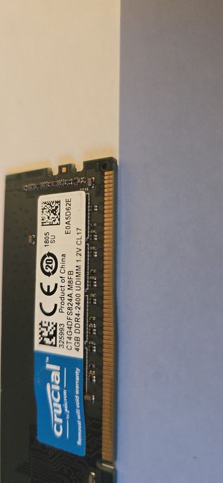 Memorie Ram Kit 16Gb Ddr4 Crucial 2400