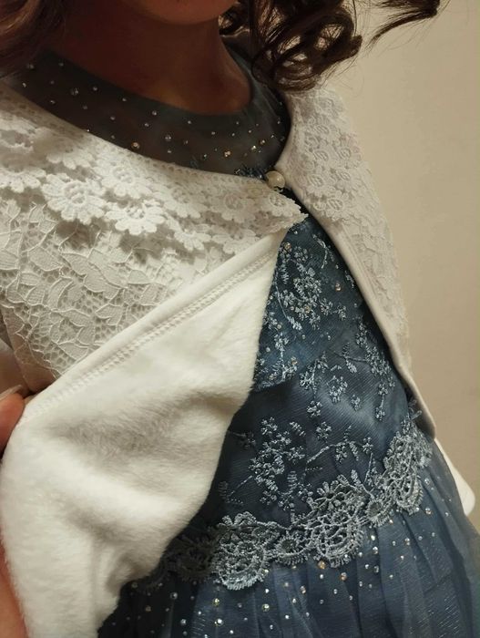 Нова Официална синя рокля