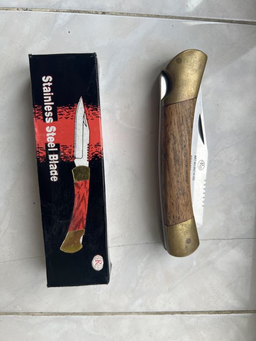 Briceag vintage stainless steel nou cu cutia.