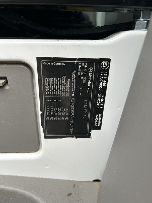 Mercedes Sprinter 513/Basculabil/7Locuri/2011/tel.0744259462